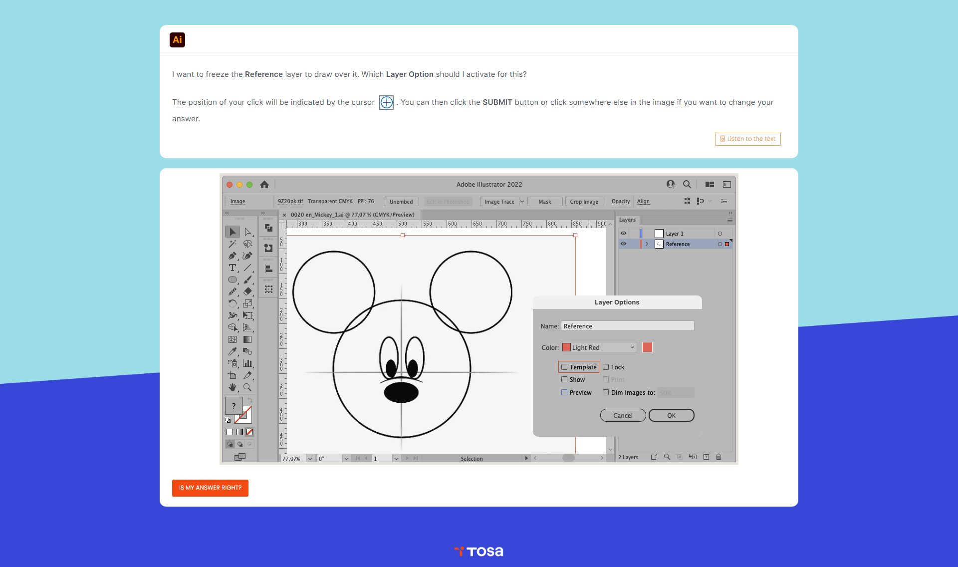 Adobe Illustrator exam preview